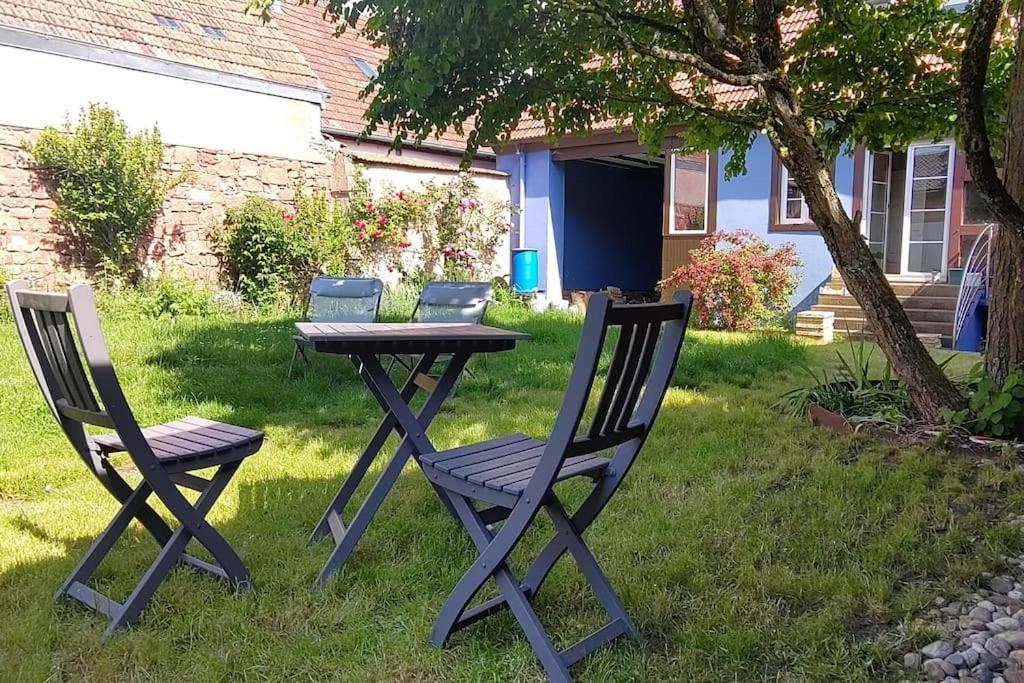 La Maisonnette Bleue, Eco-Logis Equipe De Toilettes Seches Rosheim ภายนอก รูปภาพ