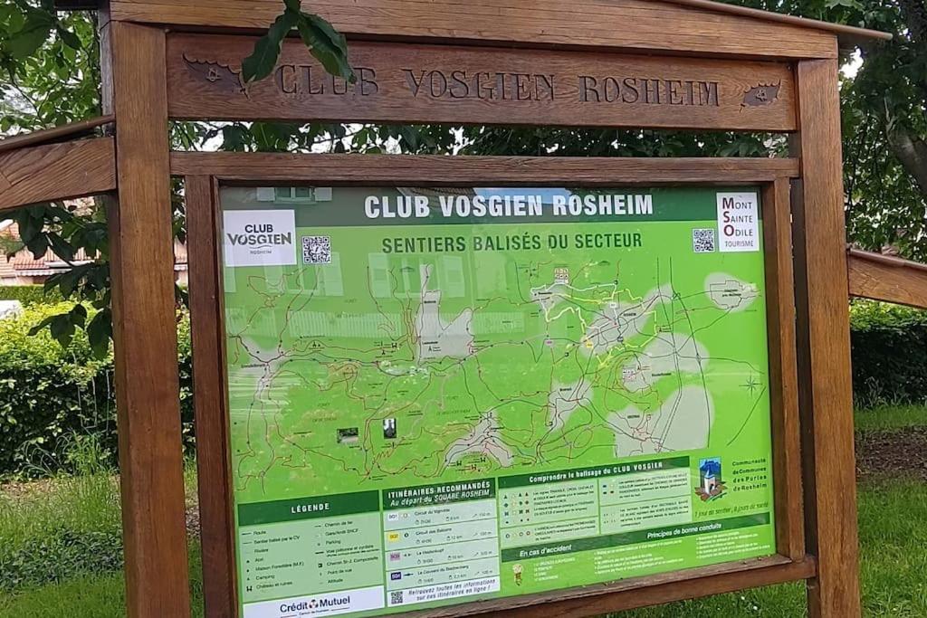 La Maisonnette Bleue, Eco-Logis Equipe De Toilettes Seches Rosheim ภายนอก รูปภาพ